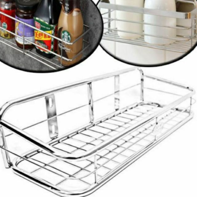 Kệ inox đựng gia vị, kệ inox đựng đồ nhà tắm