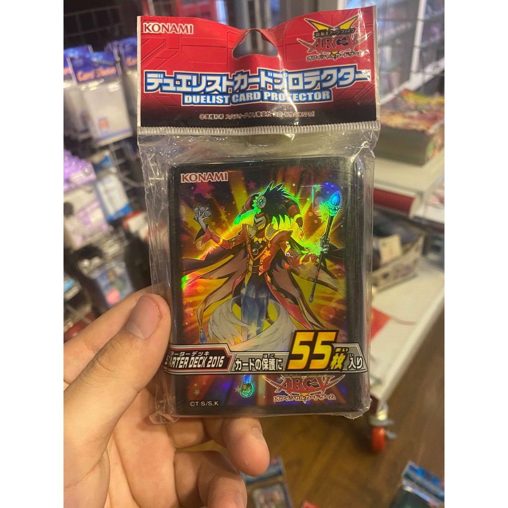Bọc bài chính hãng Yugioh Size - bịch 55 cái - Sleeve 18