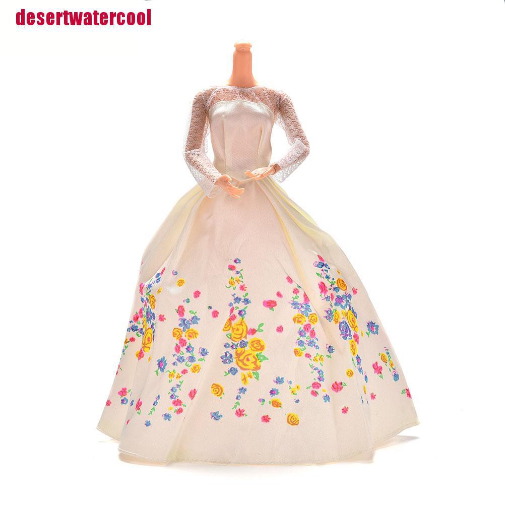 1 Đầm Dạ Hội Thời Trang Cho Búp Bê Barbie Cinderella