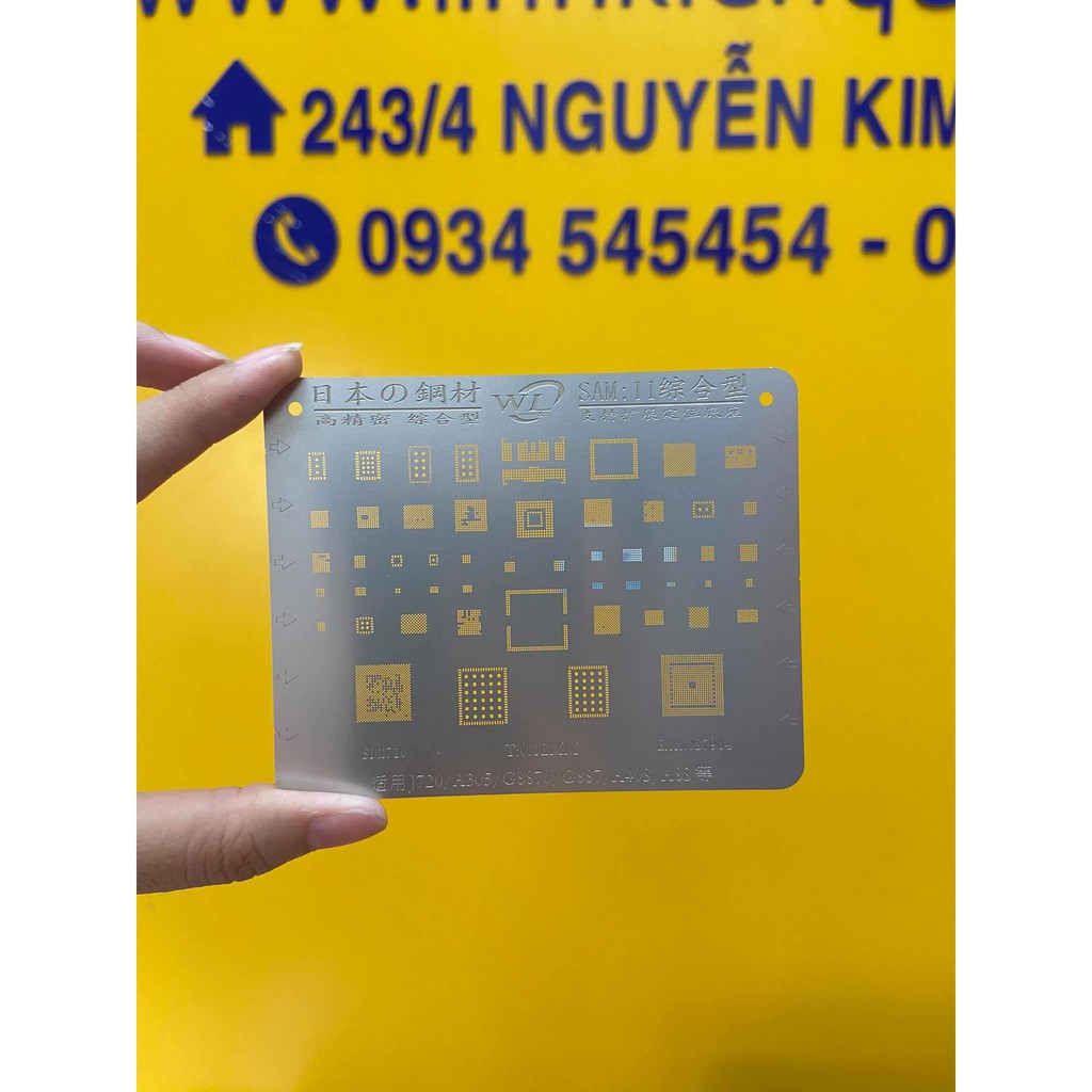 Vĩ làm chân ic samsung WL Sam7 đến Sam 16