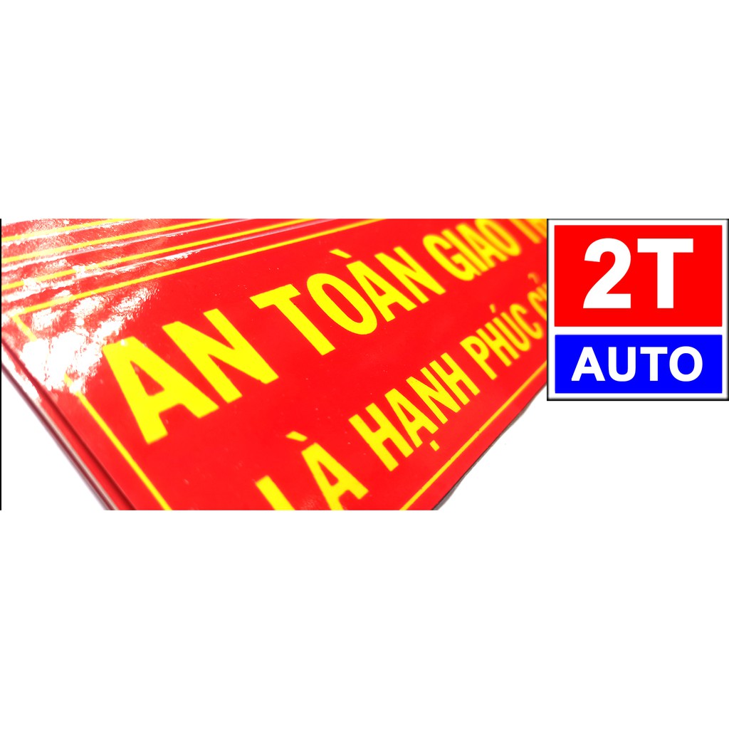 LOGO TEM XE STICKER AN TOÀN GIAO THÔNG LÀ HẠNH PHÚC CỦA MỌI NHÀ