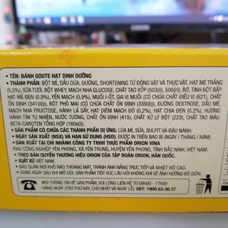 Goute Bánh hạt dinh dưỡng 158.4g