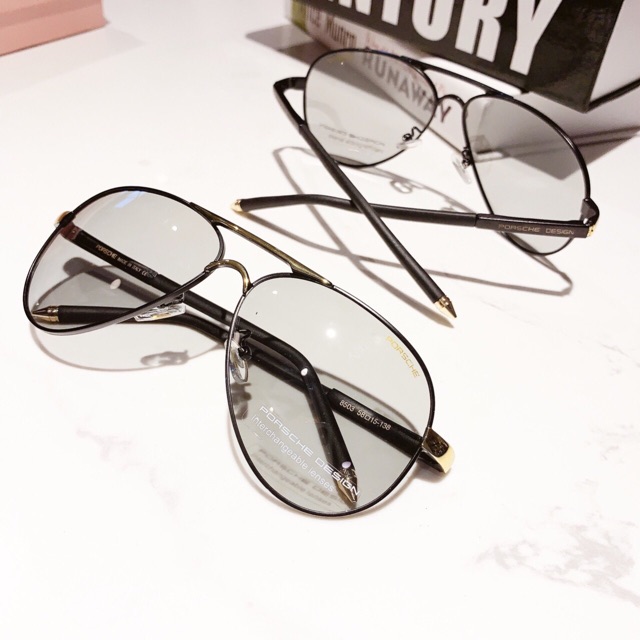 [VIDEO TEST] Kính nam Por phân cực đổi màu đi nắng đi đêm - Tặng kèm hộp đựng kính da và khăn lau | BigBuy360 - bigbuy360.vn