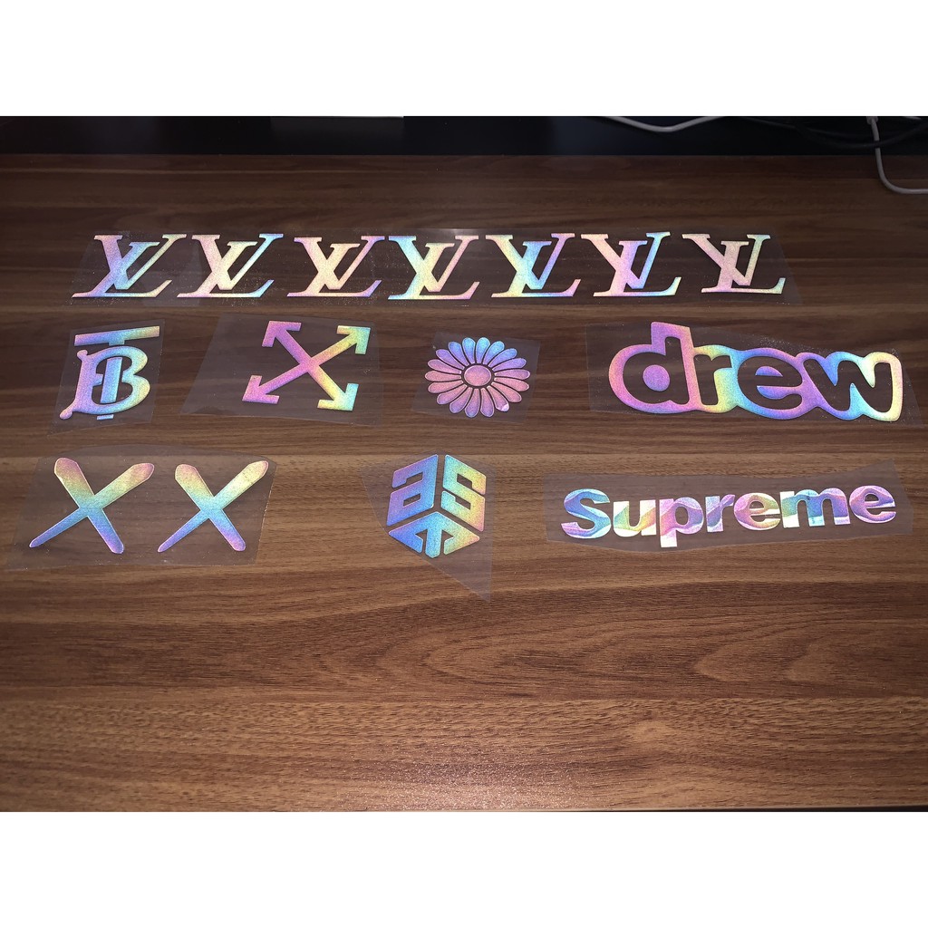 Decal Phản Quang 7 Màu, Logo, Chữ Số Phản Quang Độc Đáo