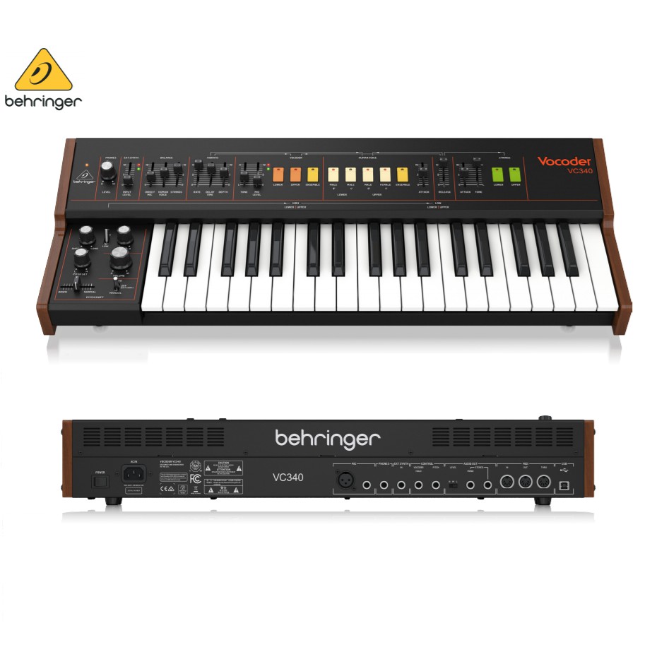 Keyboard Synthesizers Behringer VOCODER VC340 - Bộ tổng hợp tiếng Behringer | BigBuy360 - bigbuy360.vn