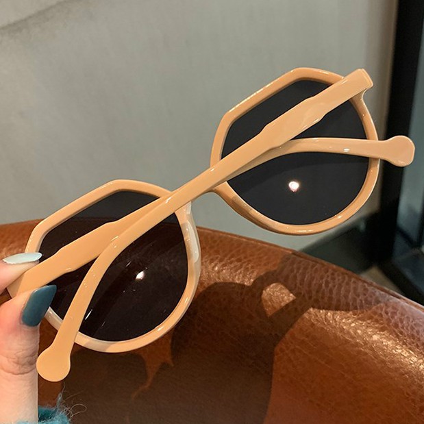 Kính Mát Thời Trang Gọng Lớn Phong Cách Retro Cho Nữ