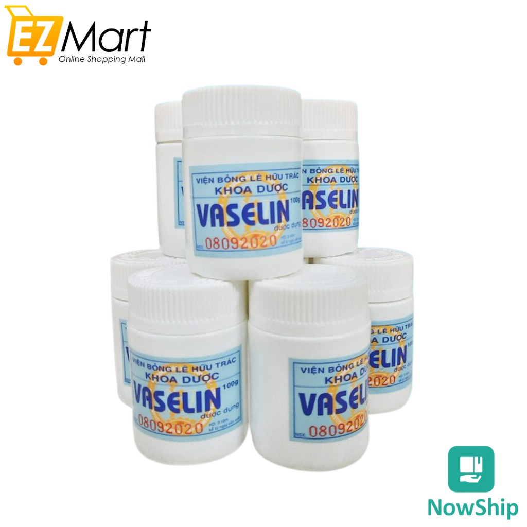 Kem Sáp Nẻ Vaselin Viện Bỏng Lê Hữu Trác-Lọ 100g-Hạn Sử Dụng 3 Năm