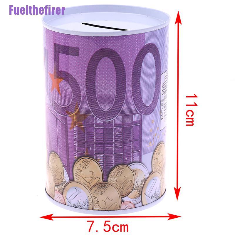 1 Hộp Tiết Kiệm Tiền Euro