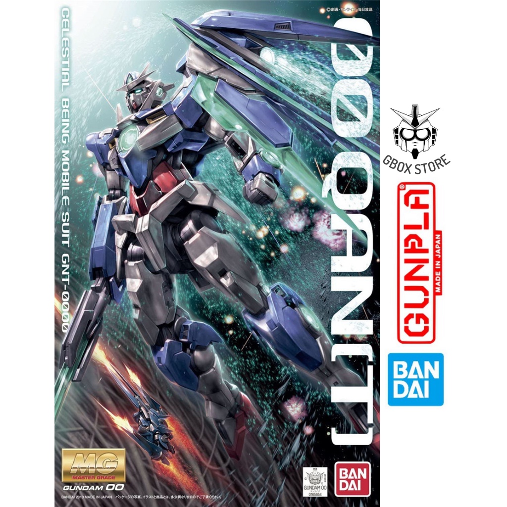 Gundam MG GNT-0000 00 QANT Bandai 1/100 Mô hình nhựa lắp ráp