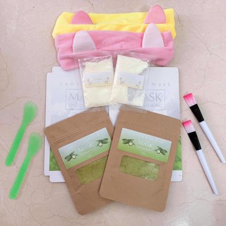 (tặng 2 quà) Mask khổ qua rừng handmade