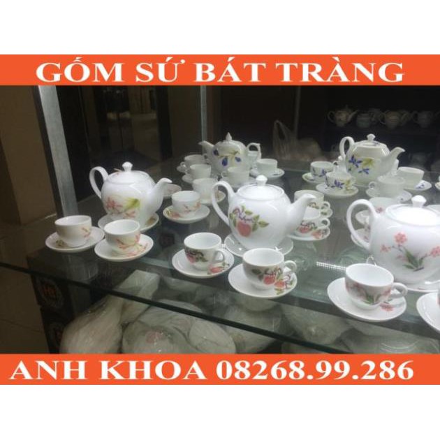 Mẫu ấm chén Bát Tràng ( được chọn mẫu) - Gốm sứ Bát Tràng Anh Khoa