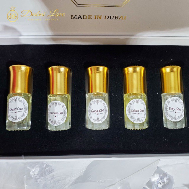 Tinh Dầu Nước Hoa Dubai mẫu 3ml 5 mùi | BigBuy360 - bigbuy360.vn