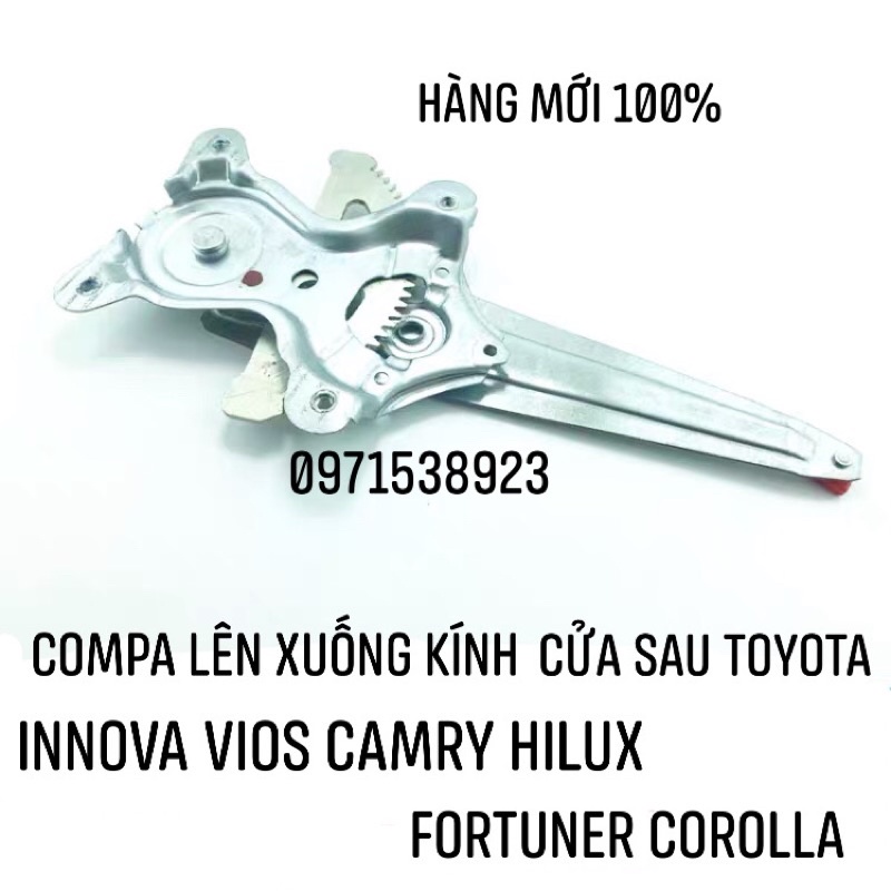 Compa lên xuống kính cửa TOYOTA VIOS INNOVA HILUX FORTUNER CAMRY COROLLA ALTIS