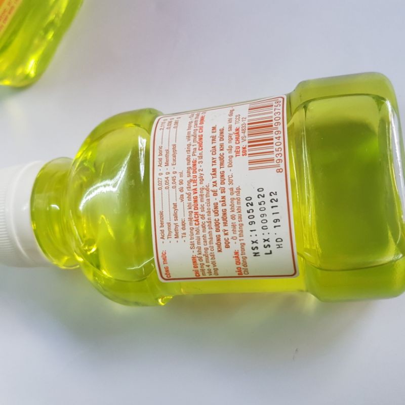 Dung dịch súc miệng sát trùng khử mùi Orafar (Pharmedic) 90ml- Đông Anh Pharma