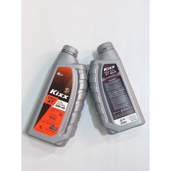 Nhớt Kixx Ultra 4T cho xe số & tay ga, dầu nhớt cao cấp Hàn quốc