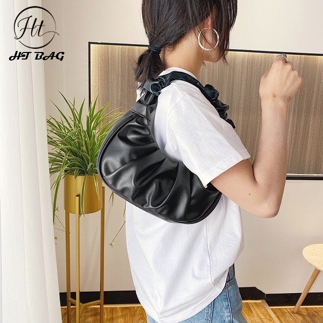Túi kẹp nách nữ giá rẻ,túi kẹp nách da mềm thời trang HTBag HT19 | BigBuy360 - bigbuy360.vn