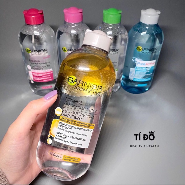 GARNIER - Tẩy trang Reiniging Water 400ML