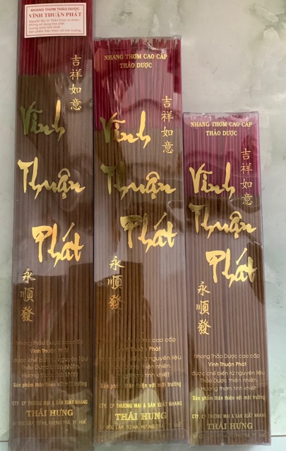 Nhang trầm thảo dược không độc hại Vĩnh Thuận Phát