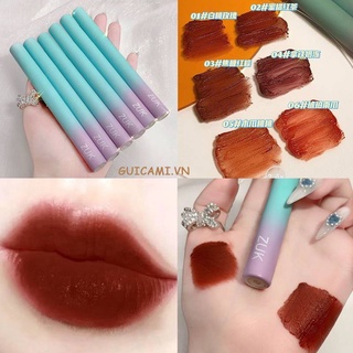 (Hàng Mới Về) Son Lì Zuk Lâu Trôi Chống Thấm Nước Màu Sắc Thời Trang