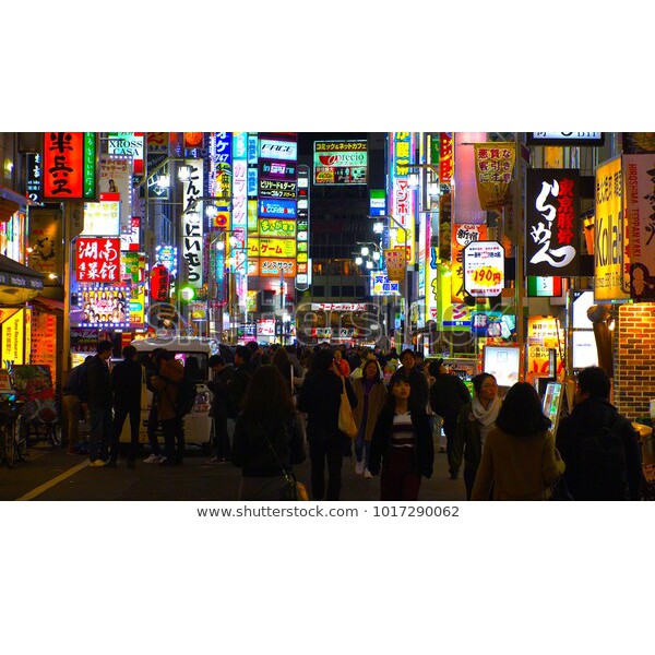 Tranh lụa 3d Đường Phố Nhật Bản ĐPNB-08