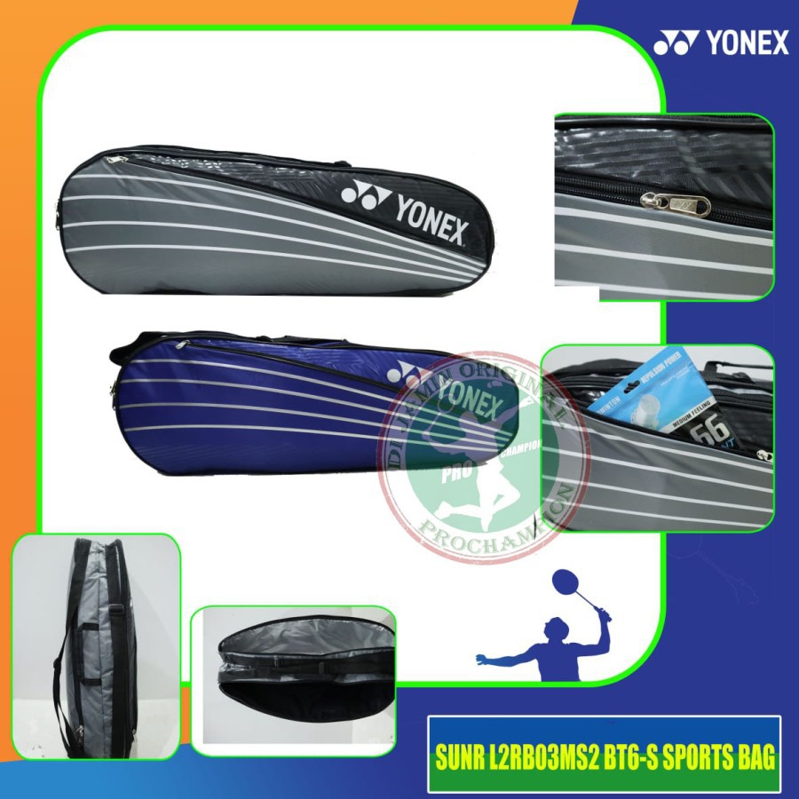 Túi Đựng Vợt Cầu Lông Yonex Thermo 2r Sunrise L2Rb03Ms2 Bt6-S