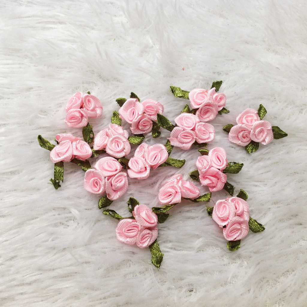 Bông hồng ruy băng 3d mẫu 3 hoa hồng siêu đẹp