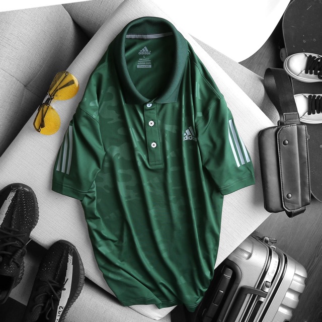 Áo thun cổ bẻ adidas