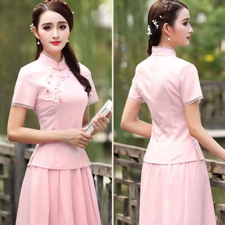 Áo sườn xám mã sản phẩm #PMS65