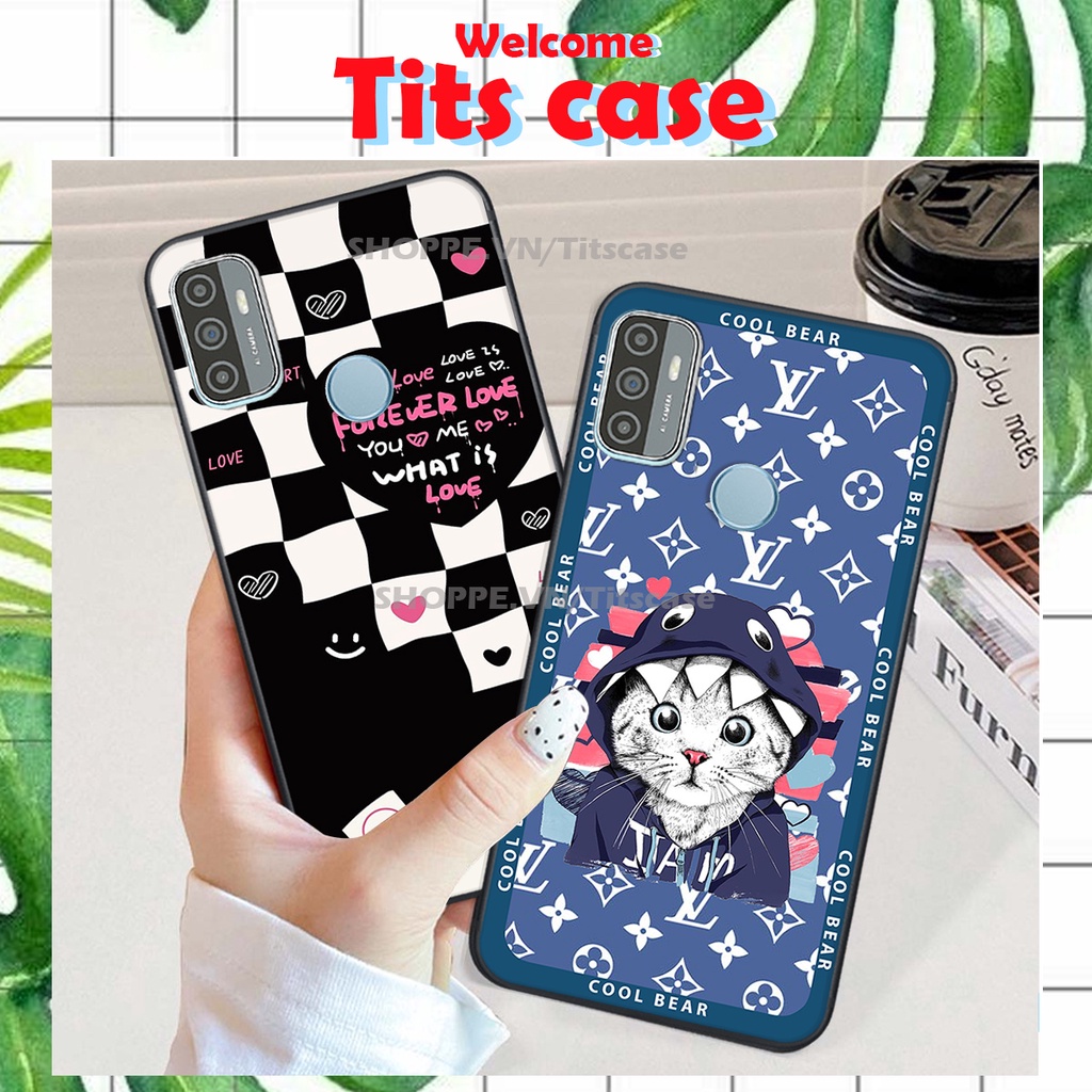 Ốp lưng Oppo A53 in hình GẤU K@WS- BE@R COOL-CỰC XINH-RẺ-BỂN -ĐẸP