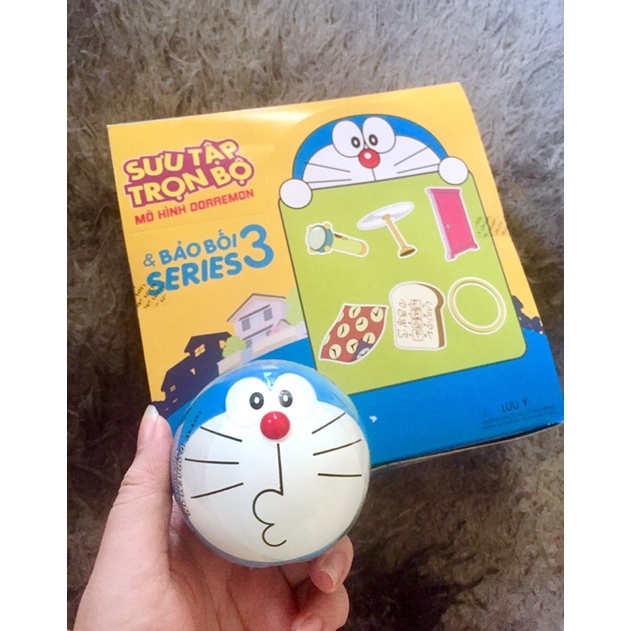 Hộp Kẹo Gum Doraemon (9 trứng) Lotte 3.2g