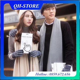 Găng tay len nam nữ iwinter sử dụng cho điện thoại cảm ứng