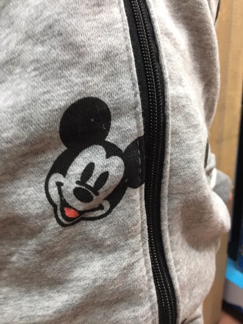 Bộ nỉ bông có mũ mickey 12-18 kg ( hình thật 100%)