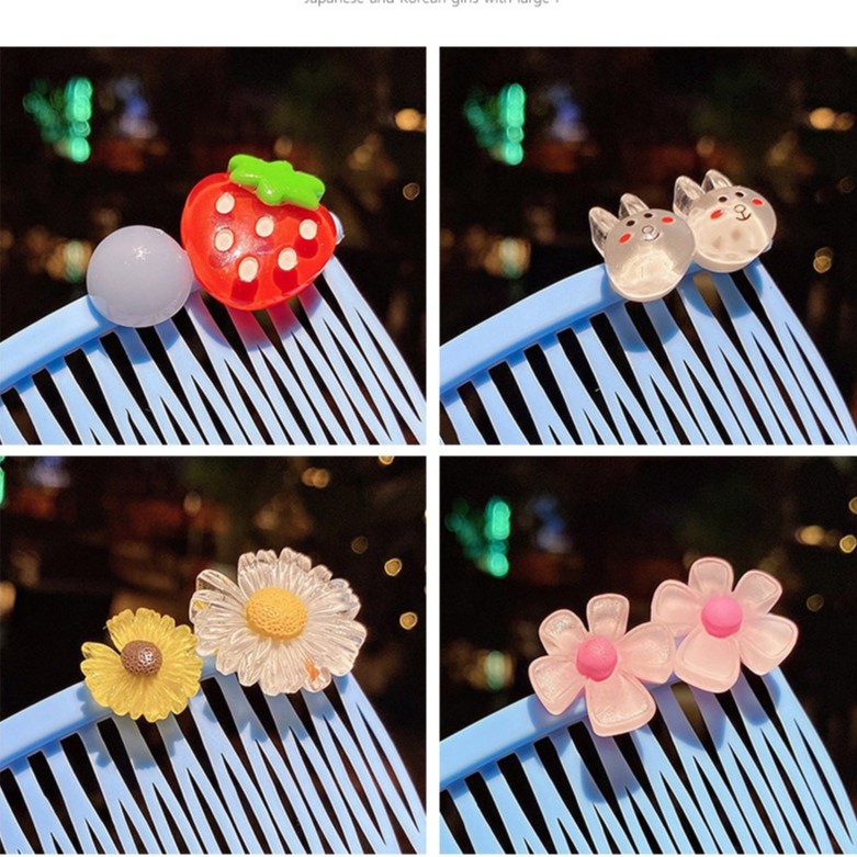 Lược Cài Tóc Hoa Quả Hoạt Hình Đáng Yêu Cho Bé Gái - Dumi Shop