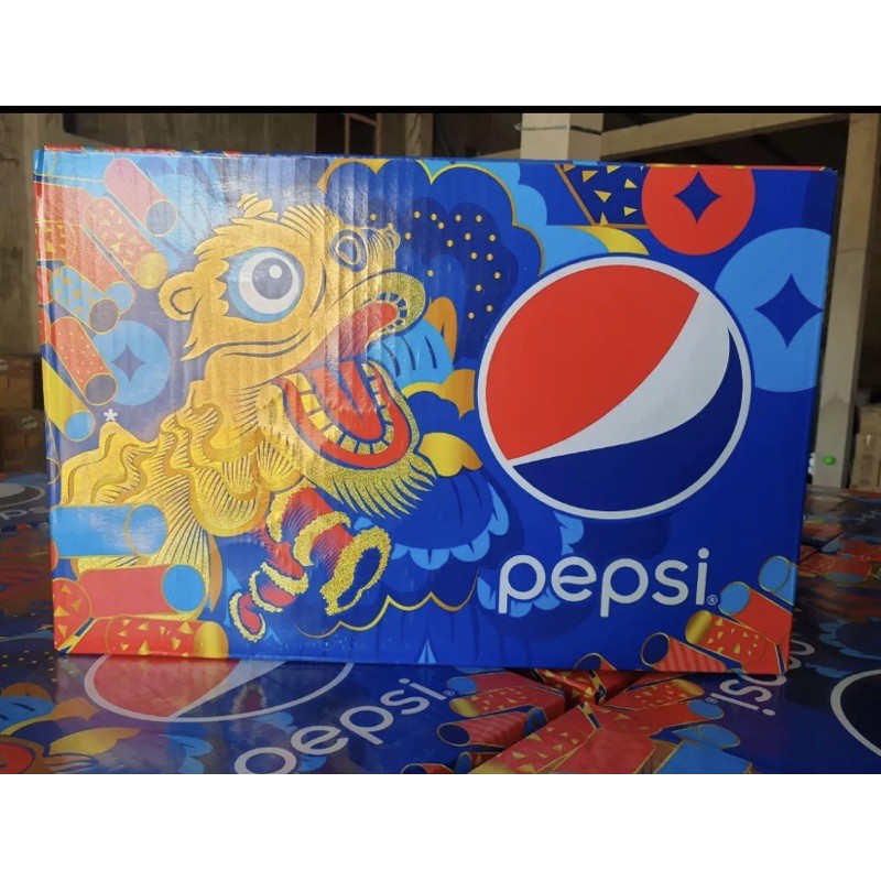 Thùng 24 lon nước ngọt Pepsi 330ml-MẪU XUÂN 2021