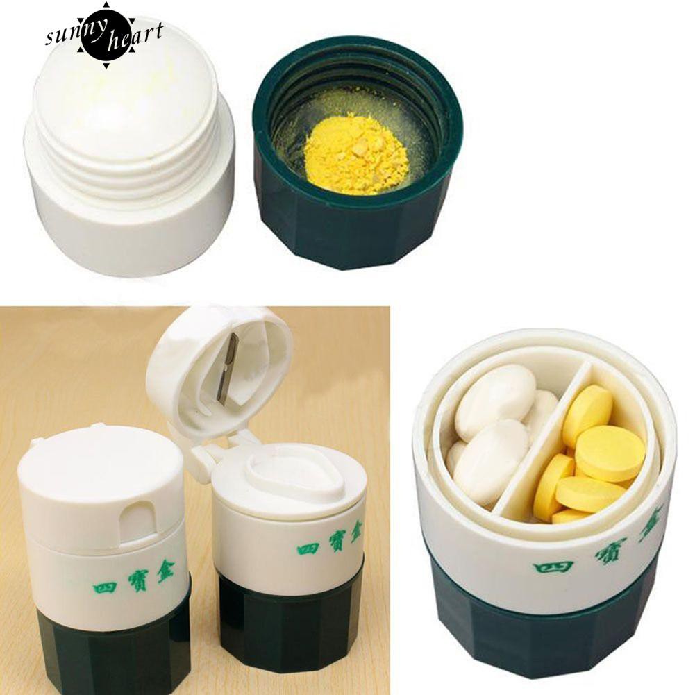 Hộp Cắt Nghiền Thuốc Tiện Lợi