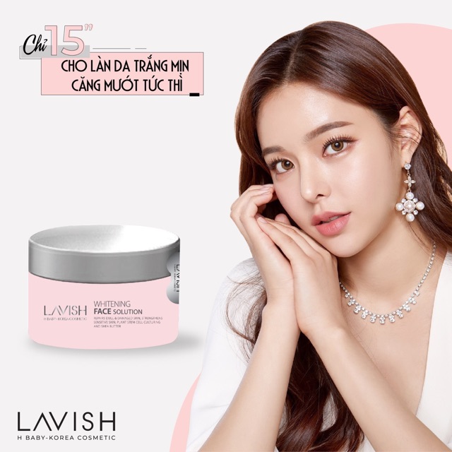 KEM TẮM TRẮNG FACE LAVISH
