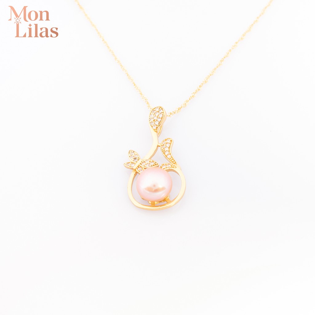 Dây chuyền bạc Ý Mon Lilas Cao Cấp Quý Phái Necklace D03200061