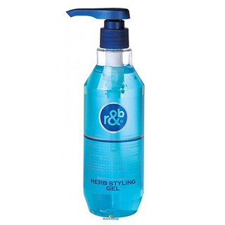 [HÀNG CHÍNH HÃNG] Gel Vuốt Tạo Kiểu Tóc Thảo Dược Nha Đam R&B 450ml (Gel Cứng)