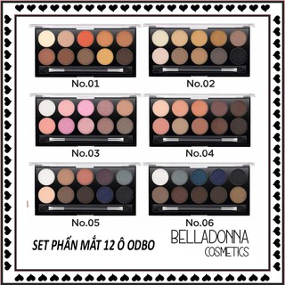 [SALE GIÁ GỐC] Bảng Màu Mắt 12 ô ODBO Pallete Eyeshadow