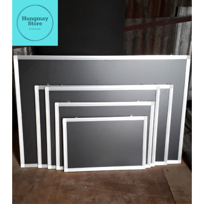 Bảng fooc đen viết phấn viền nhôm đủ kích cỡ