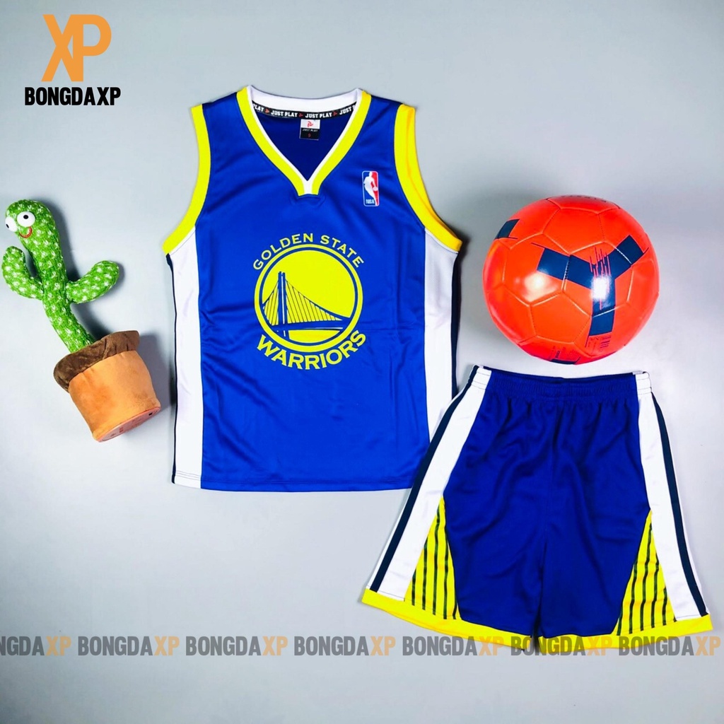 Quần áo bóng rổ trẻ em, đồ thể thao cho bé Siêu cưng Vải mè cao cấp