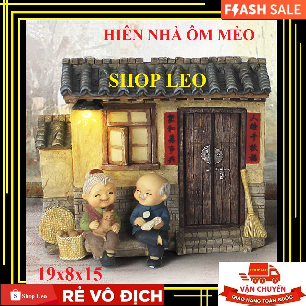 Tượng Ông Bà Lão (Hàng loại I) - Tượng ông bà anh (mẫu về già) - Trang trí nhà cửa