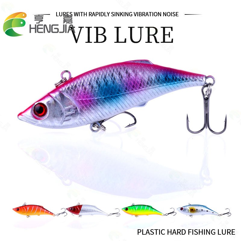 Mồi giả nhử cá 7.5cm 10g gắn kèm móc câu sống động