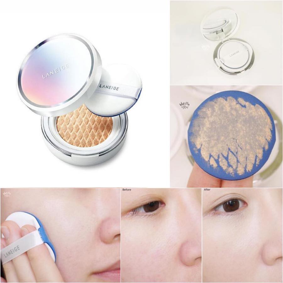 Phấn Nước Kiềm Dầu và Dưỡng Trắng Tự Nhiên Laneige BB Cushion