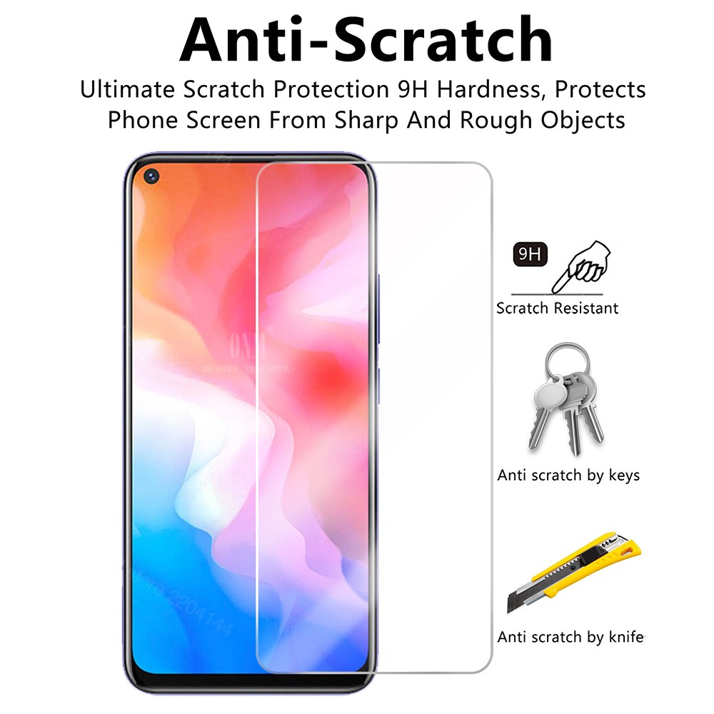Kính cường lực cho Vivo V27e V25 5G V23 V23e V21 V19 Neo V20 SE V15 V17 Pro
