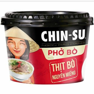 Phở bò chinsu có thịt thật