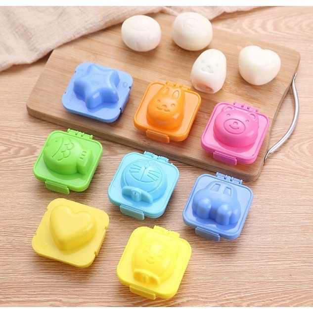 Khuôn bento ép cơm,tạo hình cơm, tạo hình trứng cho bé ăn dặm