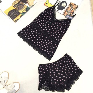 Bộ đồ ngủ 2 dây sisterhood thun lạnh tl51