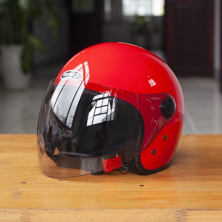 Nón bảo hiểm Nữ che mặt 3/4 Chính Hãng GRO : Thời trang - Trẻ trung - Phong cách - An Toàn