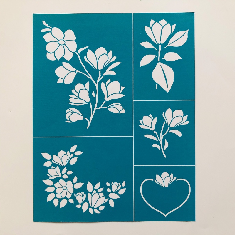 Vải Lưới Tự Dính In Hoa Blala Tự Dính Dùng Làm Gối / Túi Xách DIY